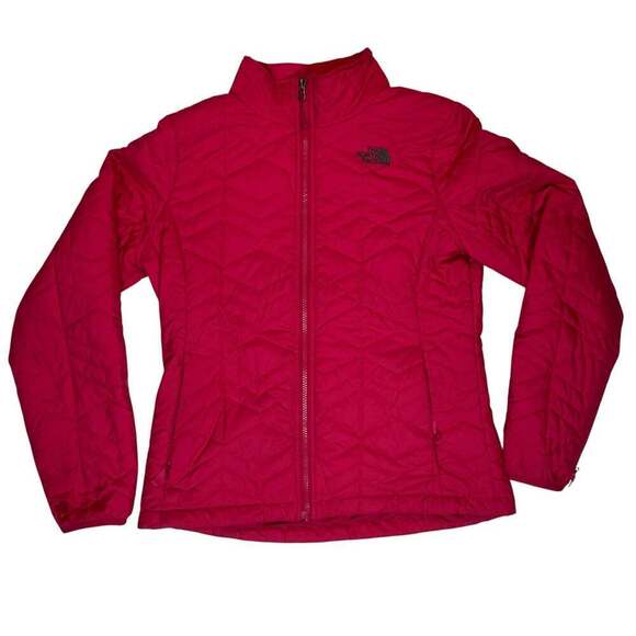 The North Face Jackets & Blazers - The North Face ThermoBall Jacket Womens Medium Pink Quilted Zip